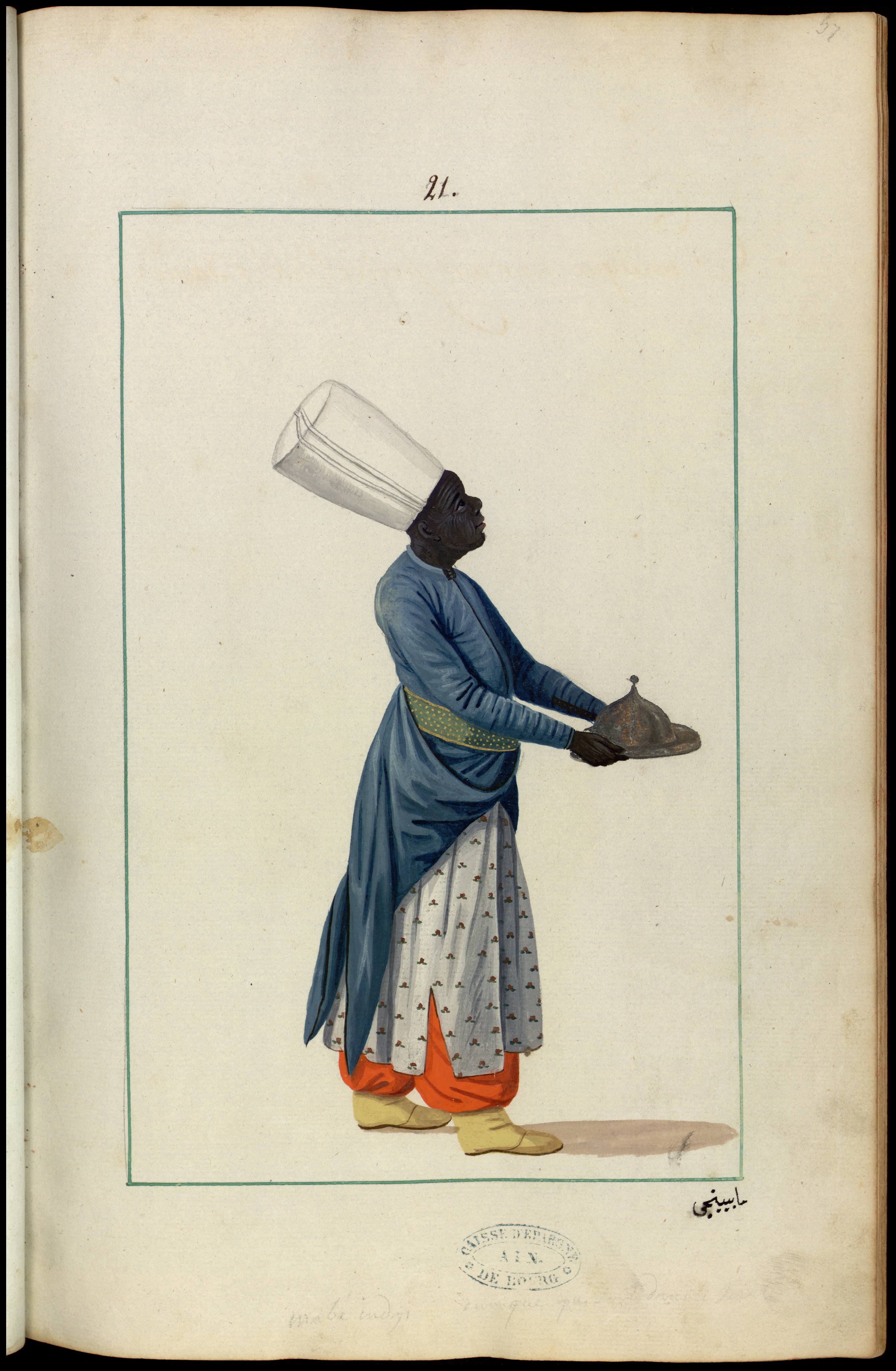Mabindgi : eunuque servant le harem Mabindgi : eunuque servant le harem